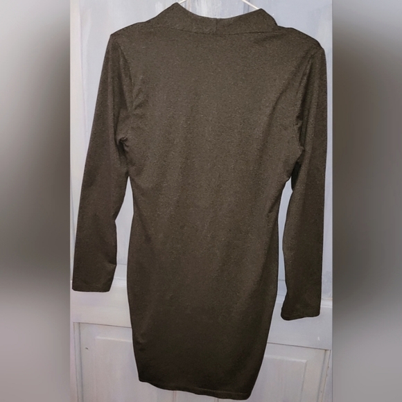 ADC  dark grey long-sleeved dress - Picture 2 of 5